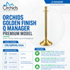 Golden Quoted Q Manager with Rope (OR/QRMS/05A)
