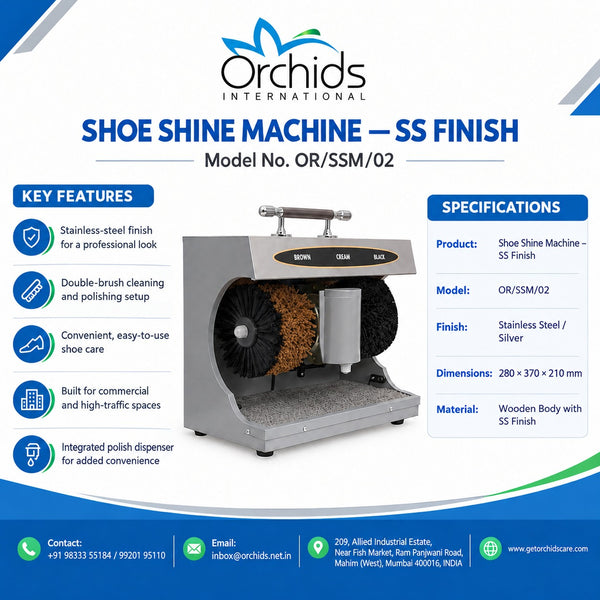 Shoe Shine Machine SS Finish (OR/SSM/02 )