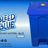 Orchids Bio Waste Dust Bin 60 Litres (Blue)