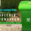 Orchids Bio Waste Dust Bin 60 Litres (Green)