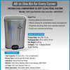 Orchids Dual Compartment Pedal Dustbin OR/SCPB/03