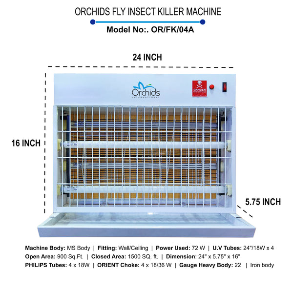 Orchids Fly Insect Killer Machine   OR/KF/04A