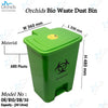 Orchids Bio Waste Dust Bin 30 Litres (Green)