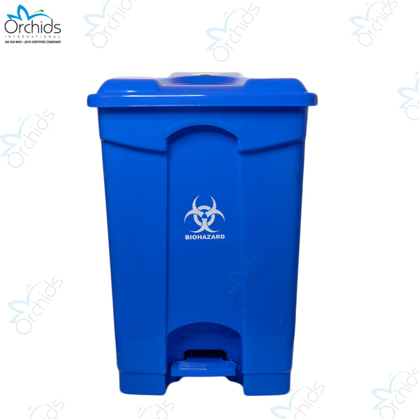 Orchids Bio Waste Dust Bin 60 Litres (Blue)