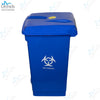 Orchids Bio Waste Dust Bin 60 Litres (Blue)