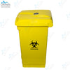 Orchids Bio Waste Dust Bin 60 Litres (Yellow)