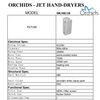 Jet Hand Dryer