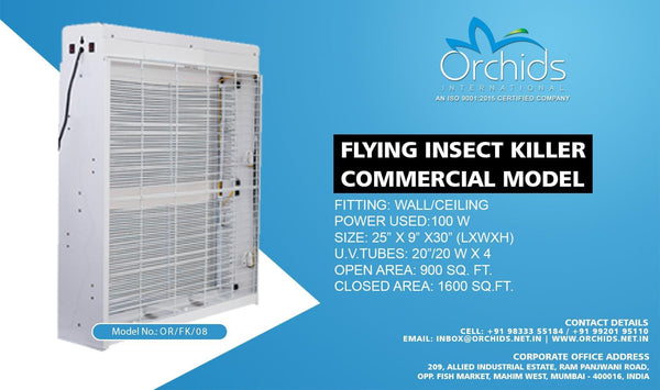 Flying Insect Killer Commercial Model-Flying Insect Killers-ORCHIDS INTERNATIONAL-ORCHIDS INTERNATIONAL