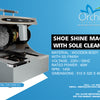 Shoe Shine Machine with Sole Cleaner