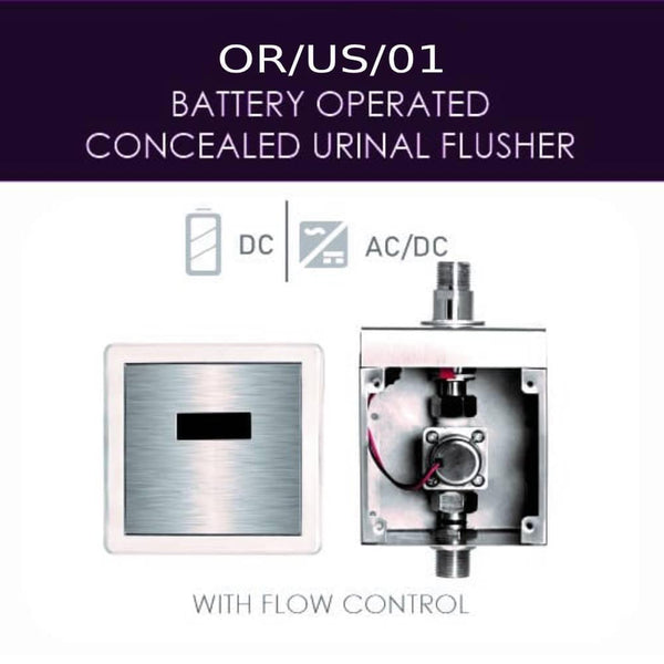 Automatic Urinal Sensor (Urinal Sensor AC/DC) - Concealed-Sensor Faucet-ORCHIDS INTERNATIONAL-ORCHIDS INTERNATIONAL
