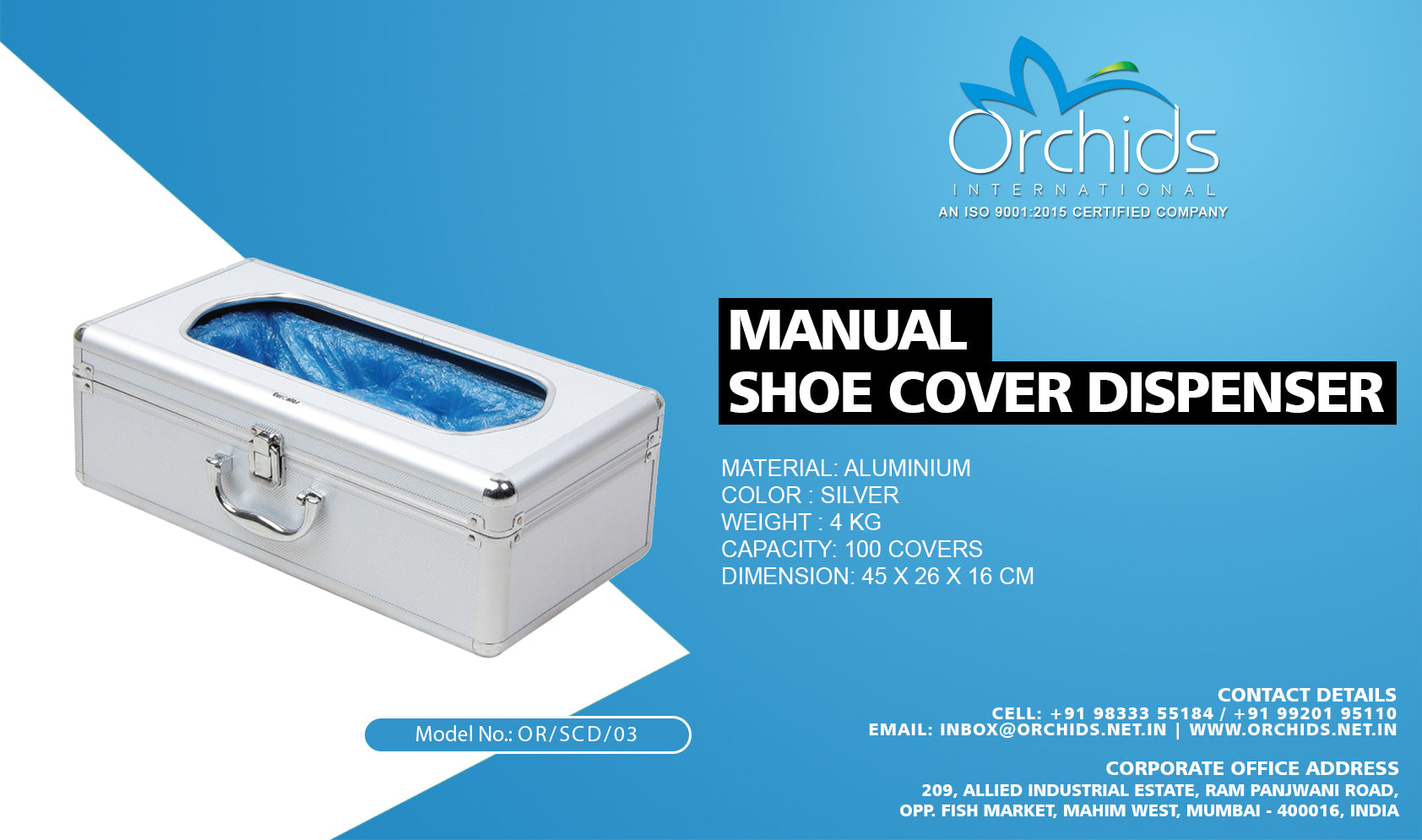 Automatic Shoe Cover Dispenser machine from manufacturer in India