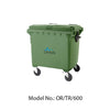 Plastic Wheel Dustbin (600 Liters)