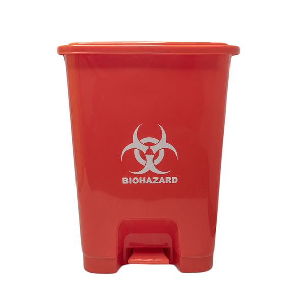 Orchids Bio Waste Dust Bin 15 Litres (Red)