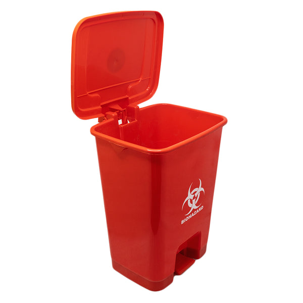 Orchids Bio Waste Dust Bin 15 Litres (Red)