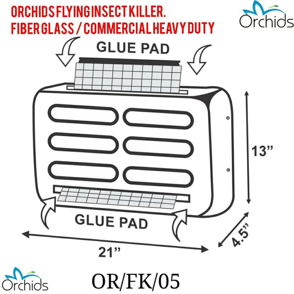 Flying Insect Killer Glue Pad Model-Flying Insect Killers-ORCHIDS INTERNATIONAL-ORCHIDS INTERNATIONAL